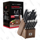 Master Maison 15-Piece Supreme Series Knife Set | $118 | Amazon | Clip Coupon